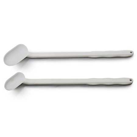 Cole-Parmer Essentials Long Handled Spoon, HDPE, 10 mL, 100PK 0628647